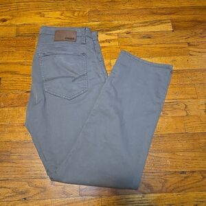 Mens MAVI JEANS Zach Straight Leg Stretch Chino 5 Pocket Pant (34x 29.5) Green